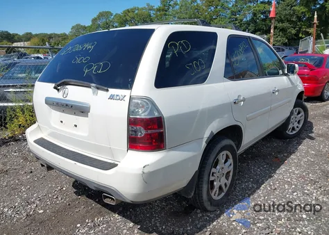 2004 Acura Mdx из США, поврежденный, VIN 2HNYD18964H555286